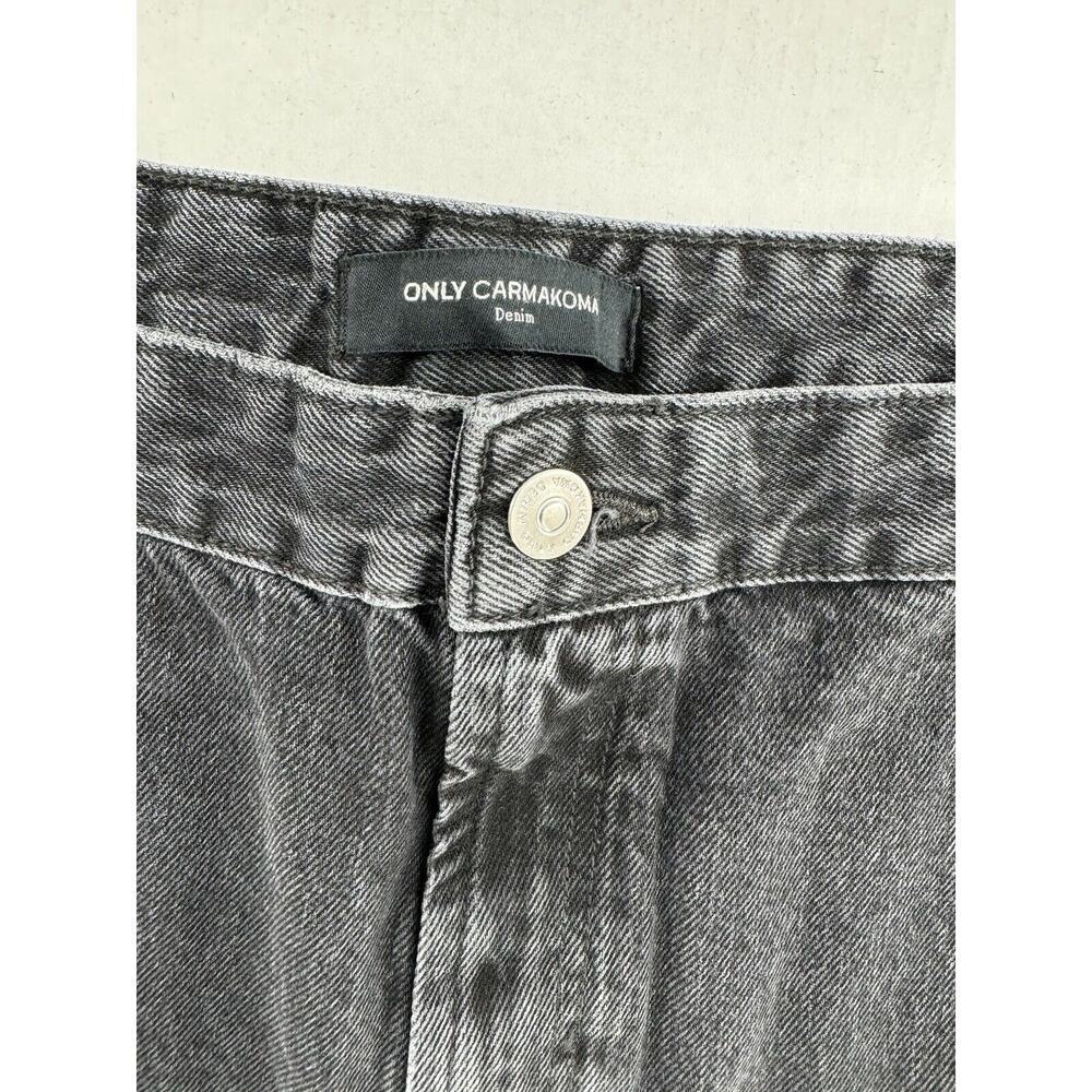 ONLY CARMAKOMA jeans plus size 52/32 grunge normcore High Waist Straight Leg NWT - Picture 2 of 16